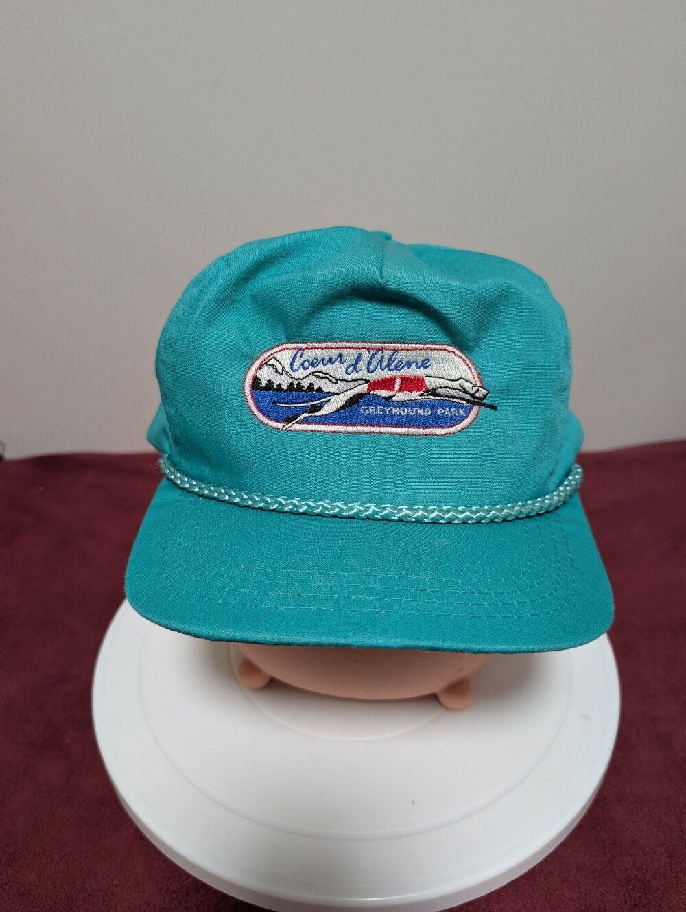 Vintage Coeur D'Alene Greyhound Park Hat